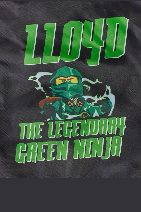 Dječji ruksak Lego NINJAGO crna 20286.9BYA