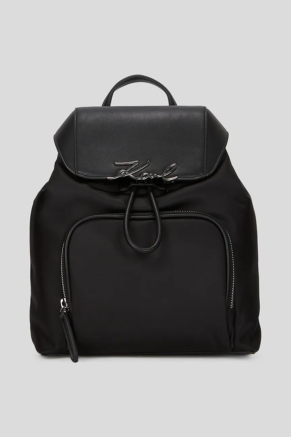 Karl Lagerfeld plecak K/SIGNATURE tekstylny czarny A3W30027
