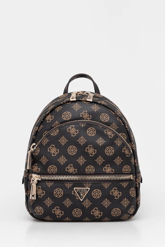 Guess zaino MANHATTAN stampa all-over marrone HWPG71.18320