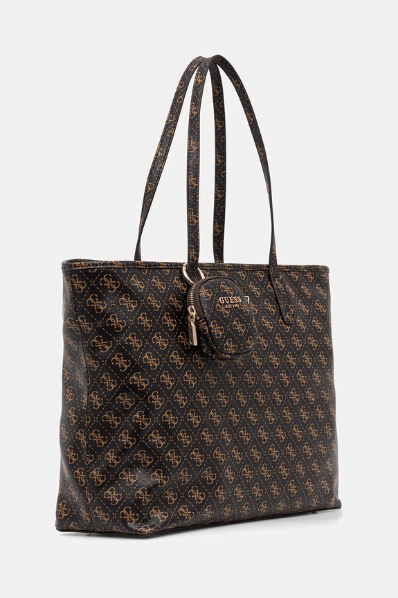 Guess poșetă POWER PLAY HWQG71.24240 maro AW25