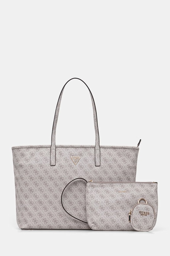 Τσάντα Guess POWER PLAY συνθετικό μπεζ HWSL71.24240