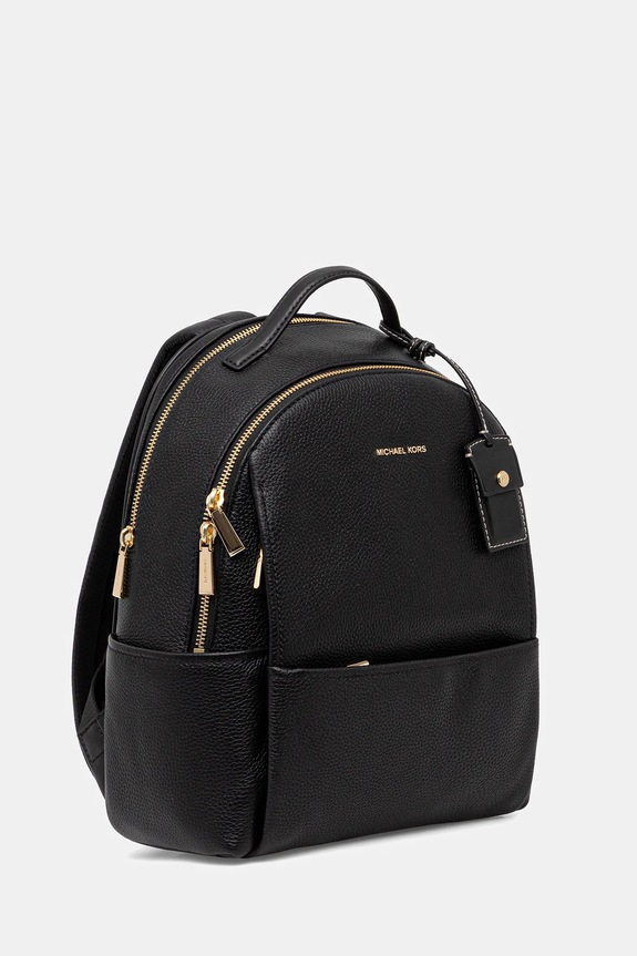MICHAEL Michael Kors plecak skórzany SABLE 30T5G3XB2L czarny AW25