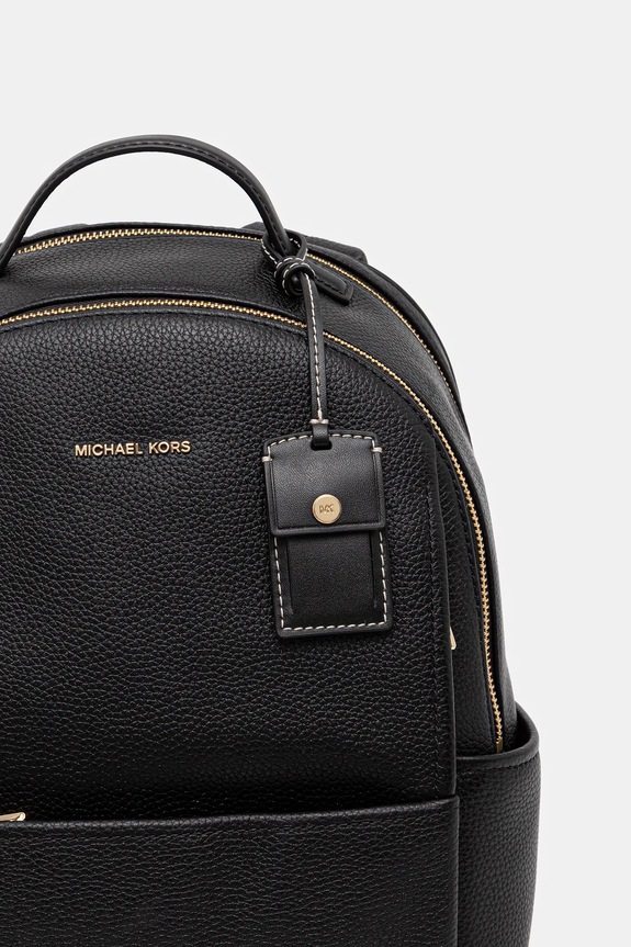 MICHAEL Michael Kors plecak skórzany SABLE czarny 30T5G3XB2L