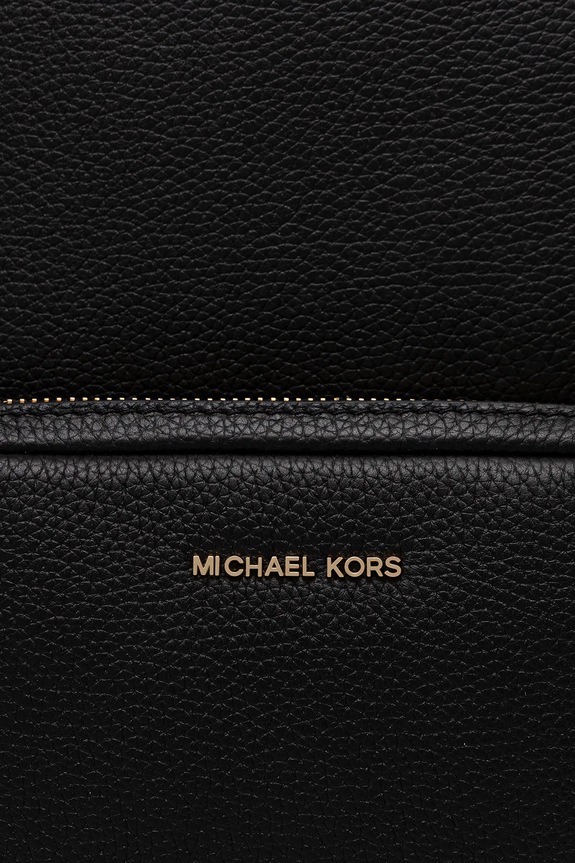 Kožený batoh MICHAEL Michael Kors TANNER černá 30T5GTNB2L