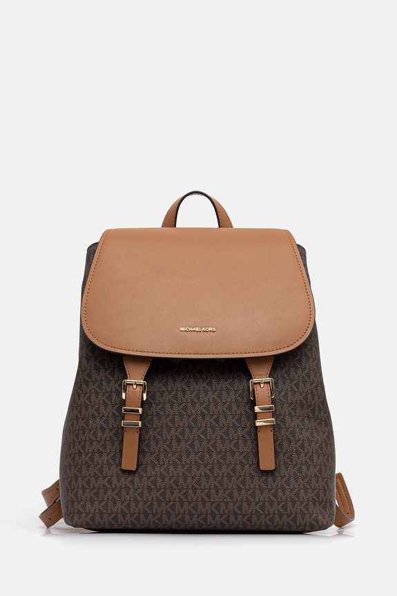 MICHAEL Michael Kors rucsac QUINN nu incape in A4 maro 30T5GQNB2B