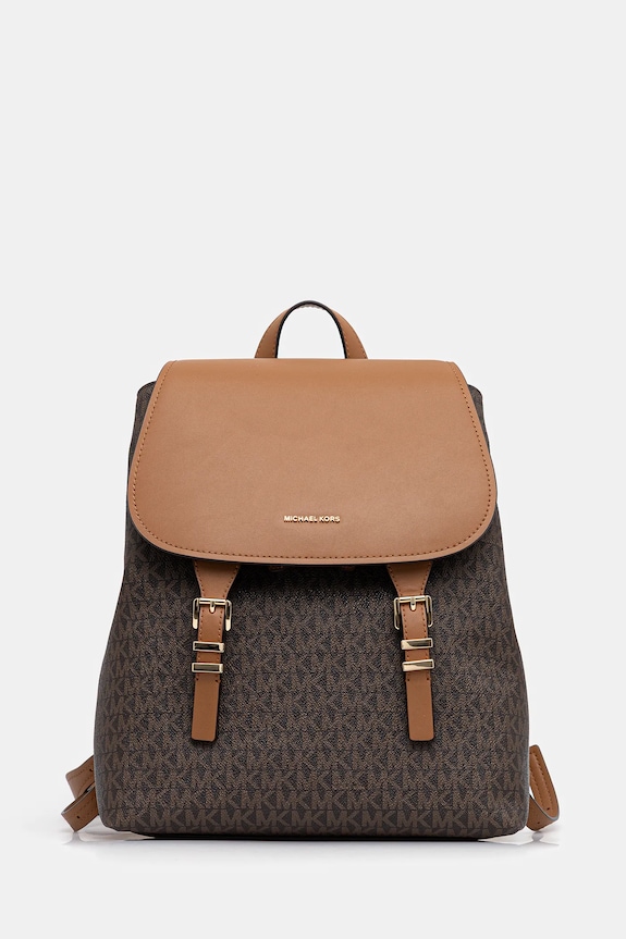 MICHAEL Michael Kors rucsac QUINN nu incape in A4 maro 30T5GQNB2B