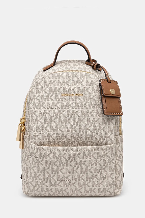 Ruksak MICHAEL Michael Kors SABLE vzorovaný béžová 30T5G3XB1B