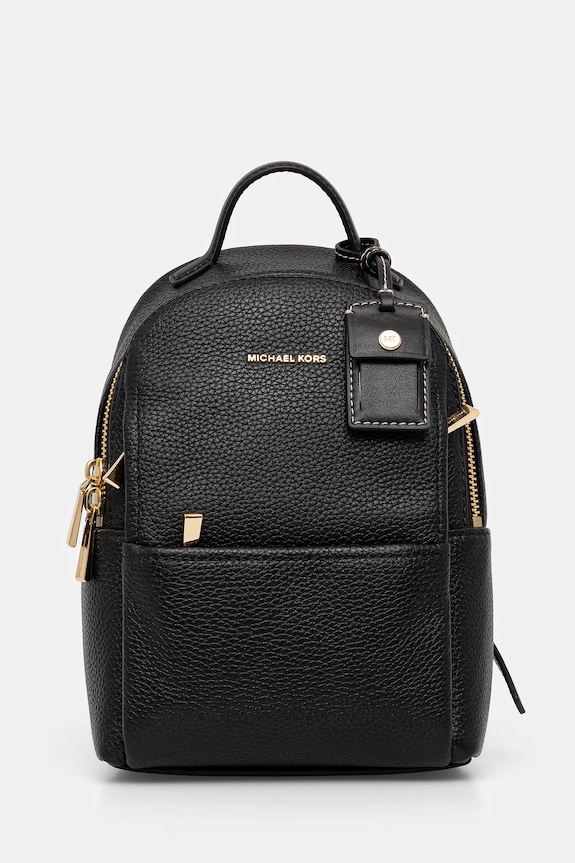 Kožený ruksak MICHAEL Michael Kors SABLE elegantné čierna 30T5G3XB1L