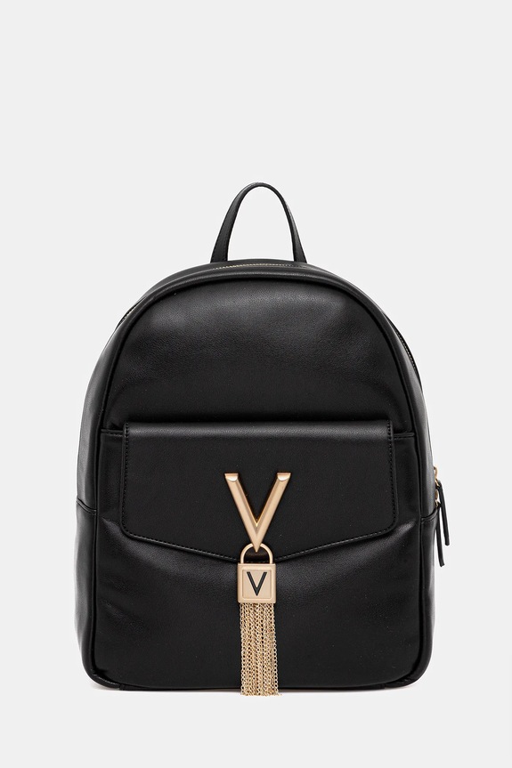 Valentino Bags plecak aplikacja czarny VBS9AK20