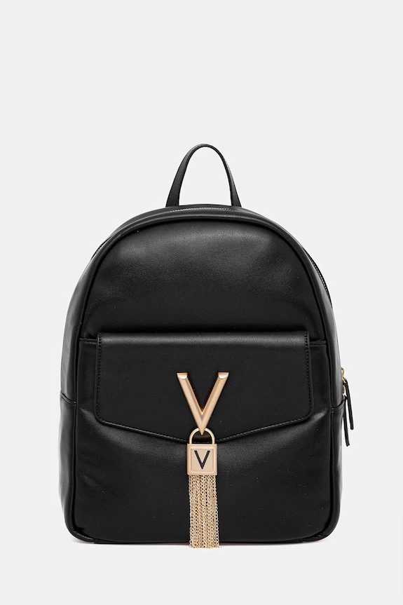 Valentino Bags plecak aplikacja czarny VBS9AK20
