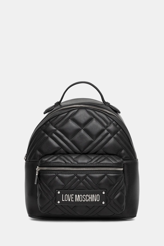 Love Moschino plecak nie mieści A4 czarny JC4148PP1NLA000B