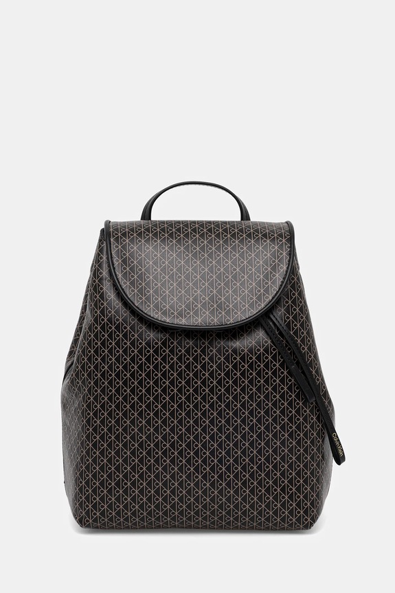 Calvin Klein zaino stampa all-over marrone LV04F3271G