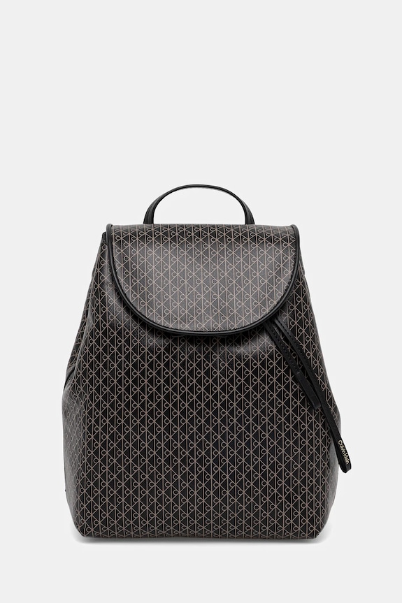 Calvin Klein zaino stampa all-over marrone LV04F3271G