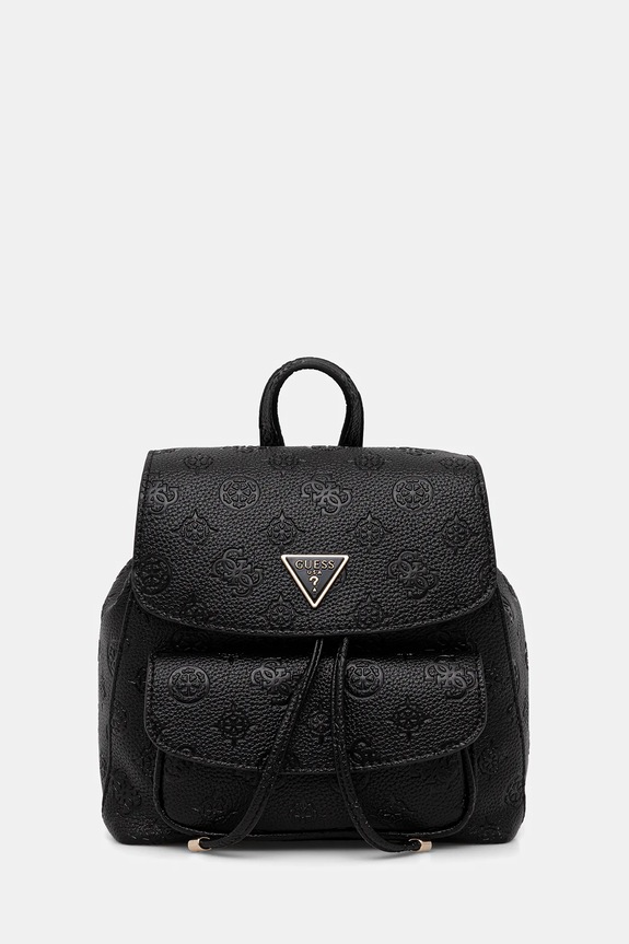 Ruksak Guess CRESIDIA jemný vzor čierna HWPD98.88310