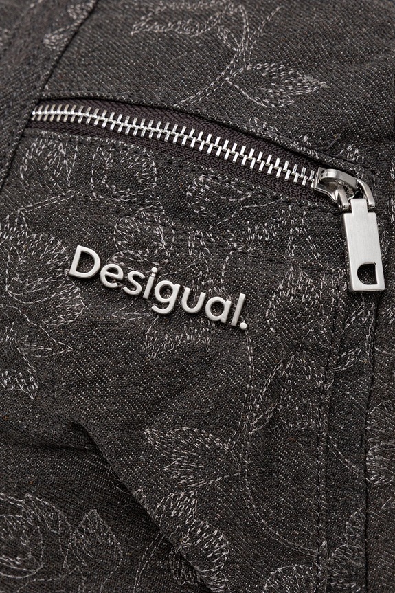Desigual plecak WHISKEY EMBROIDERY 0 szary 25WAKD07