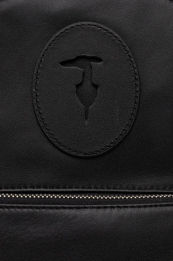 Trussardi zaino in pelle nero Z658E006087N