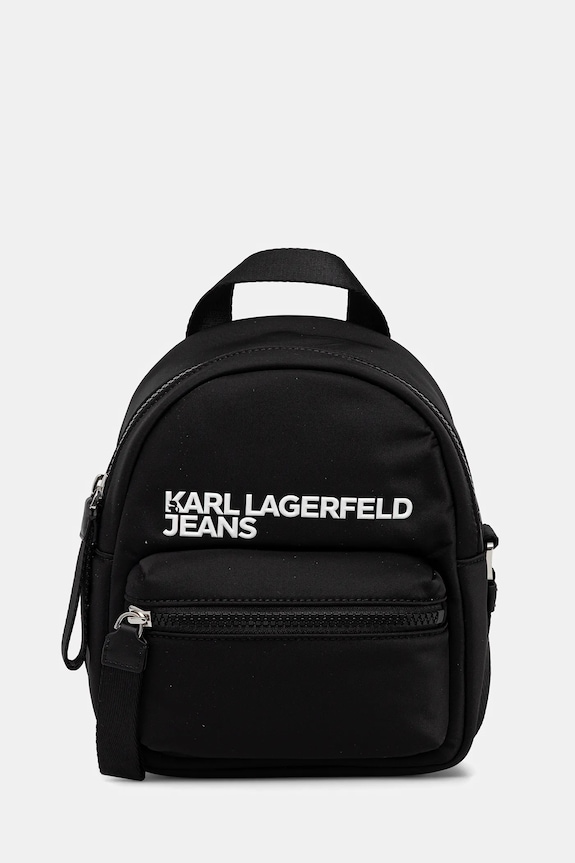 Σακίδιο Karl Lagerfeld Jeans υφασμάτινο μαύρο A3W30351