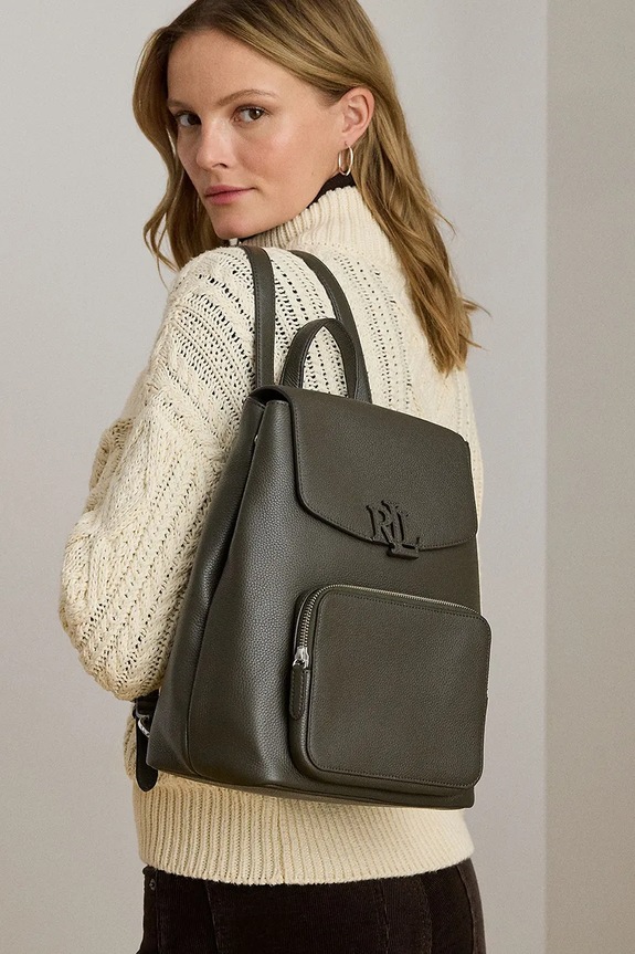 Δερμάτινο σακίδιο Lauren Ralph Lauren 431969355