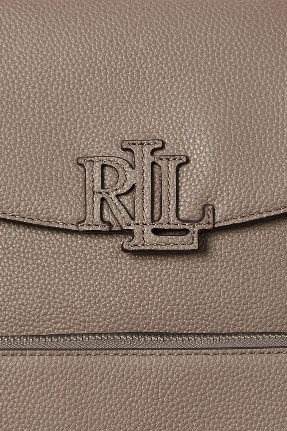 Lauren Ralph Lauren ghiozdan de piele 431969355 maro