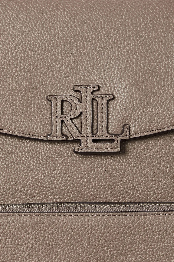 Lauren Ralph Lauren ghiozdan de piele 431969355 maro