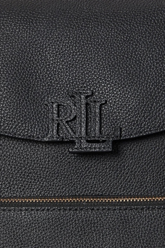 Lauren Ralph Lauren bőr hátizsák 431969355 fekete