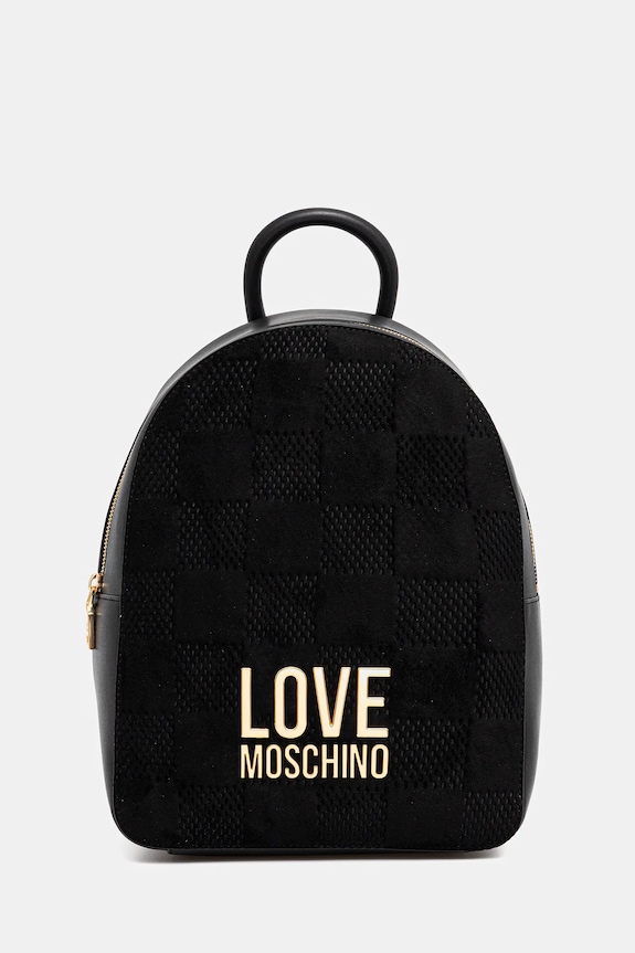 Σακίδιο πλάτης Love Moschino χωράει Α4 μαύρο JC4124PP0NKB100A
