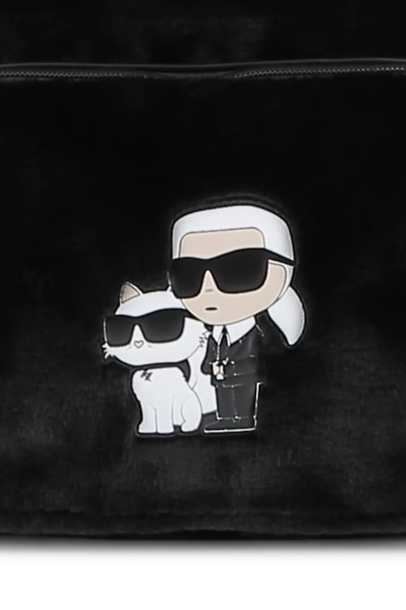 Dziewczynka Karl Lagerfeld plecak dziecięcy Z31023 czarny