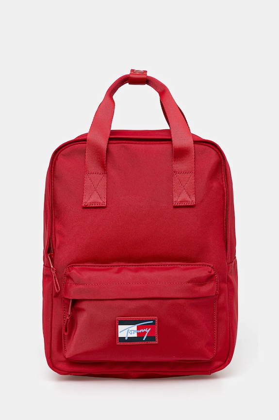 Tommy Hilfiger ghiozdan copii uni rosu AU0AU02017.9BYA