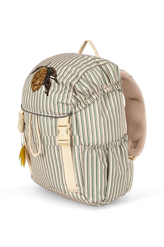 Chłopiec Konges Sløjd plecak dziecięcy CLOVER SCHOOLBAG KS103457.9BYA beżowy