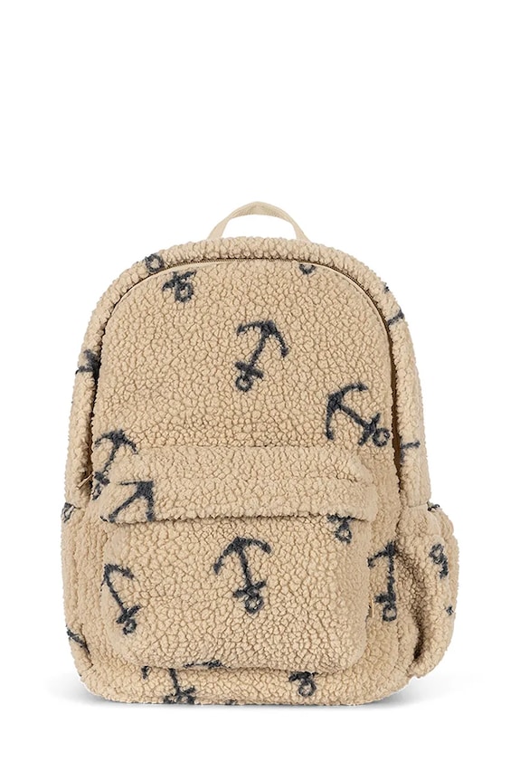 Konges Sløjd ghiozdan copii JODY TEDDY BACKPACK GRS KS103478.9BYA bej AW25