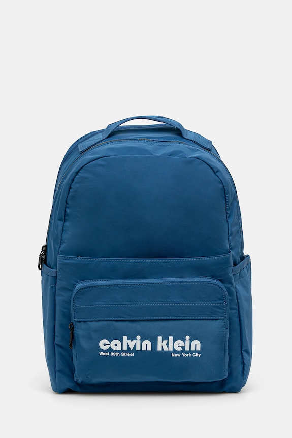 Calvin Klein plecak mieści A4 niebieski LV04G3162G