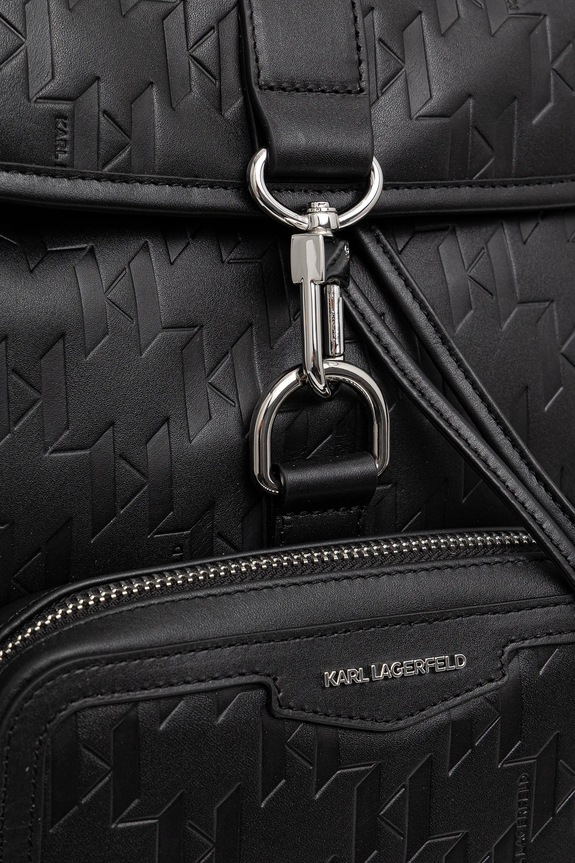Karl Lagerfeld ghiozdan de piele K/LOOM negru A3M30180