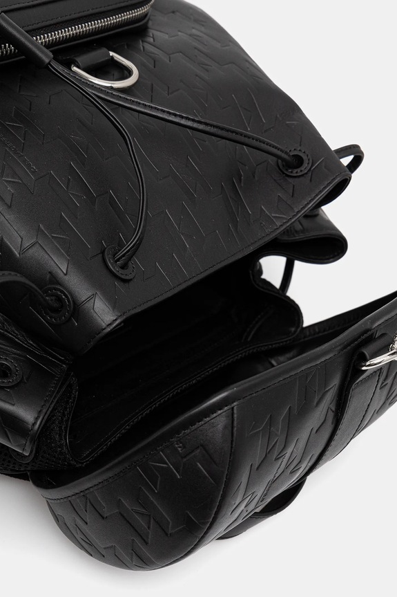 Karl Lagerfeld ghiozdan de piele K/LOOM A3M30180 negru