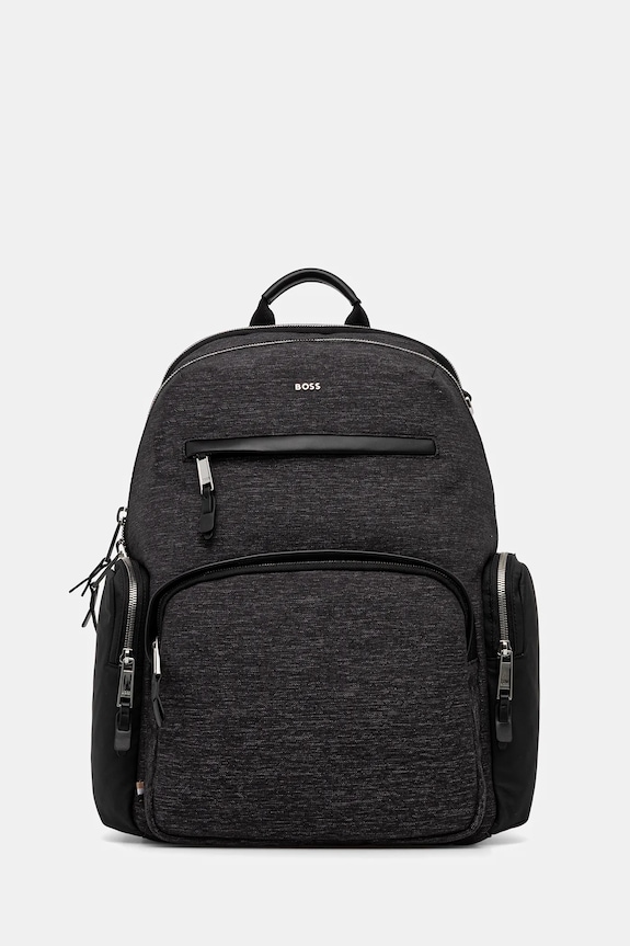 Ruksak BOSS Highway_ML_Backpack jednofarebný sivá 50548018