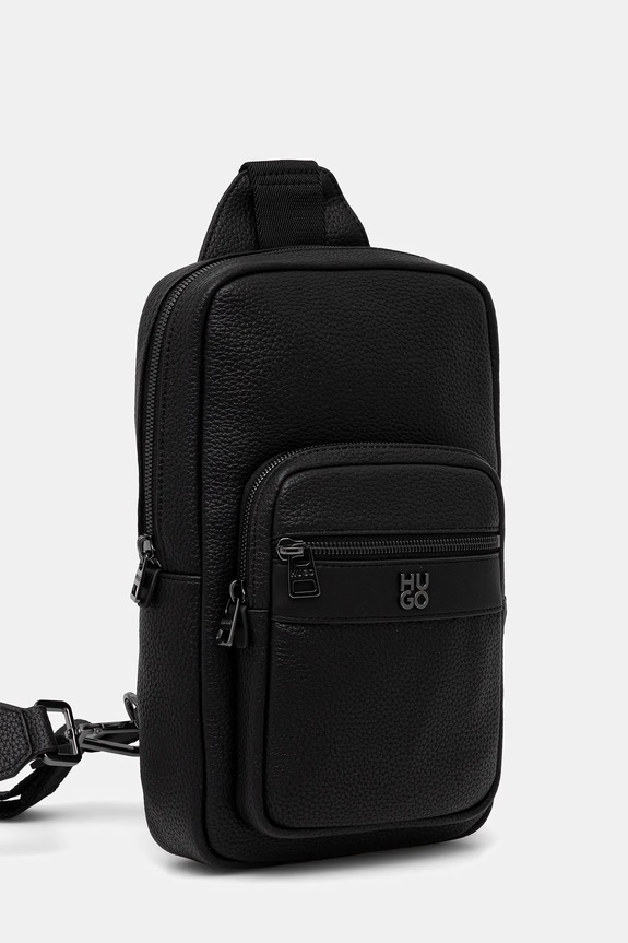 Ruksak HUGO Quantic_Monostrap 50547451 crna SS26