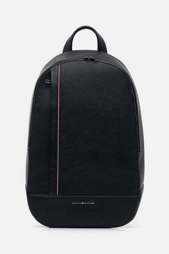 Ruksak Tommy Hilfiger imitácia kože tmavomodrá AM0AM13629