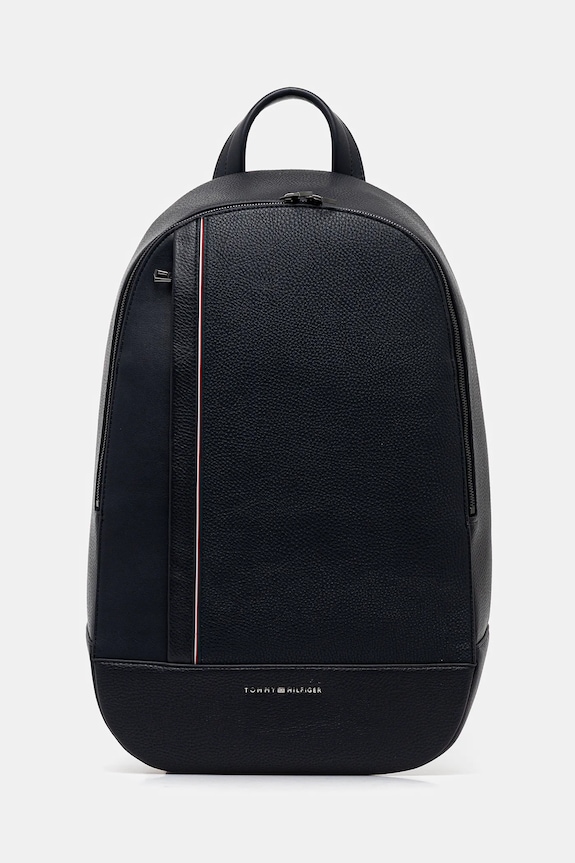 Ruksak Tommy Hilfiger imitácia kože tmavomodrá AM0AM13629