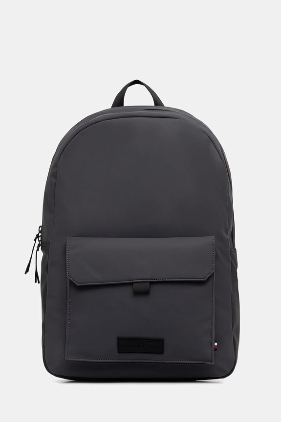 Tommy Hilfiger hátizsák szintetikus bőr szürke AM0AM13833
