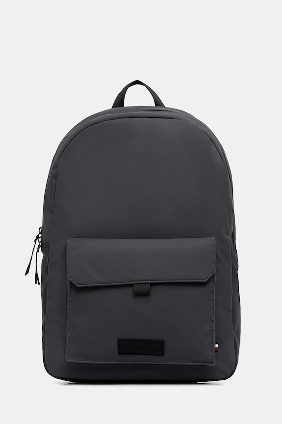 Tommy Hilfiger hátizsák szintetikus bőr szürke AM0AM13833