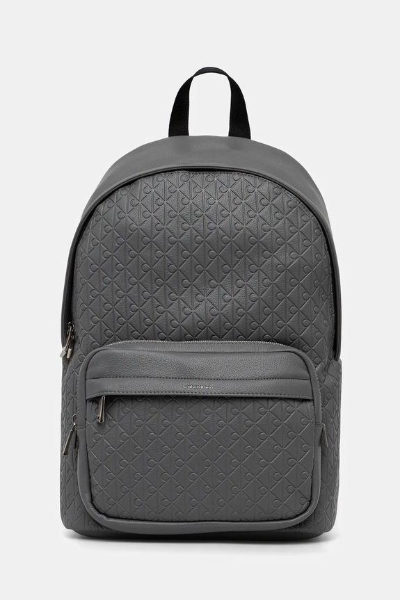 Ruksak Calvin Klein jemný vzor sivá LV04D3202G