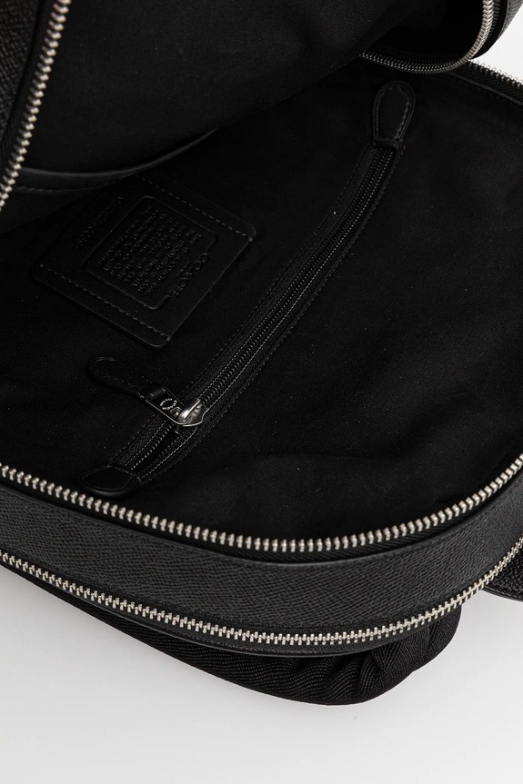 Coach plecak skórzany Wade CCB91 czarny