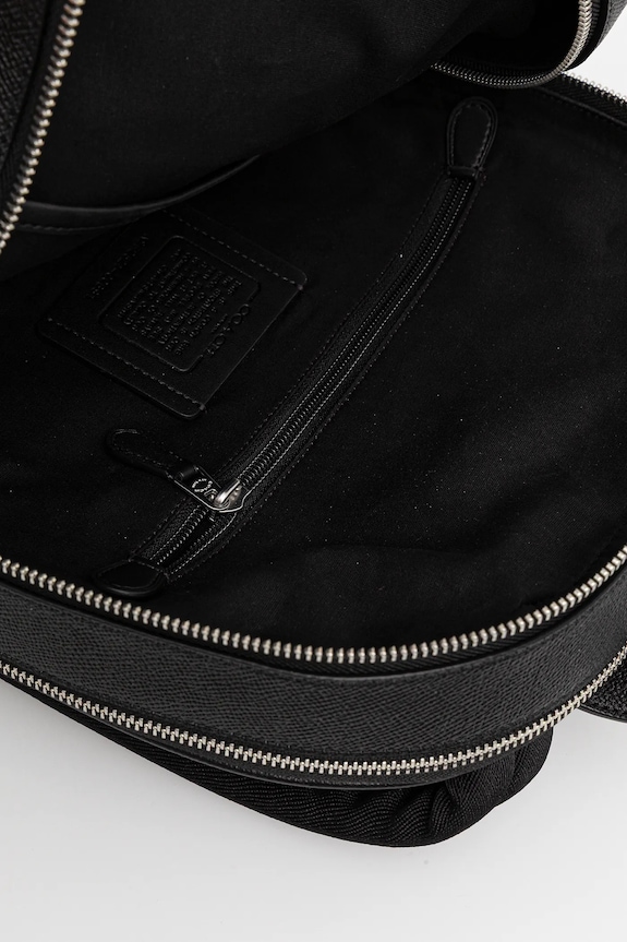 Coach plecak skórzany Wade CCB91 czarny