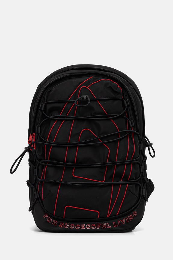 Diesel rucsac TECH-D TECH-D BACKPACK imprimeu negru X10408.P3914