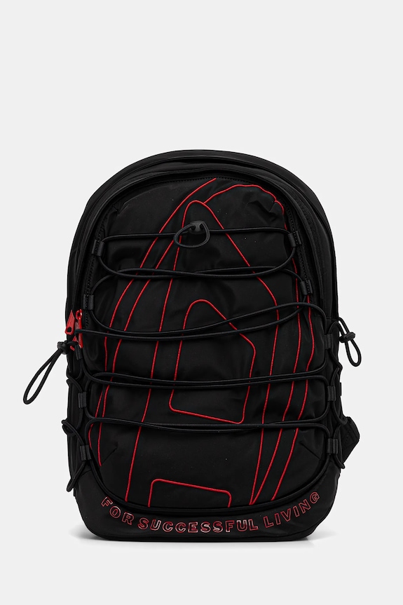 Diesel rucsac TECH-D TECH-D BACKPACK imprimeu negru X10408.P3914