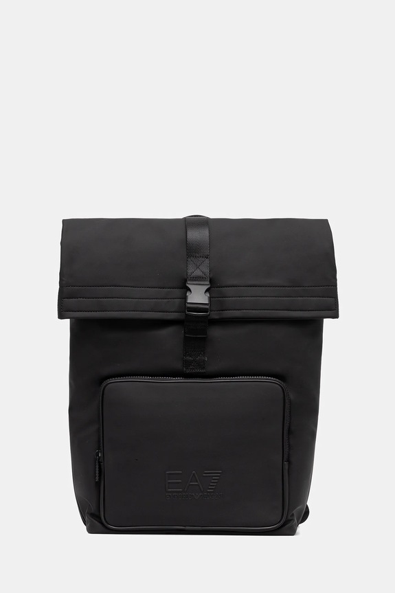 Рюкзак EA7 Emporio Armani синтетический чёрный AF13811.7X000287