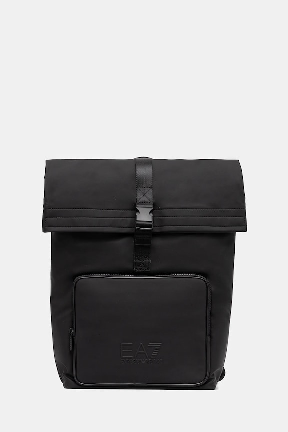 Рюкзак EA7 Emporio Armani синтетический чёрный AF13811.7X000287