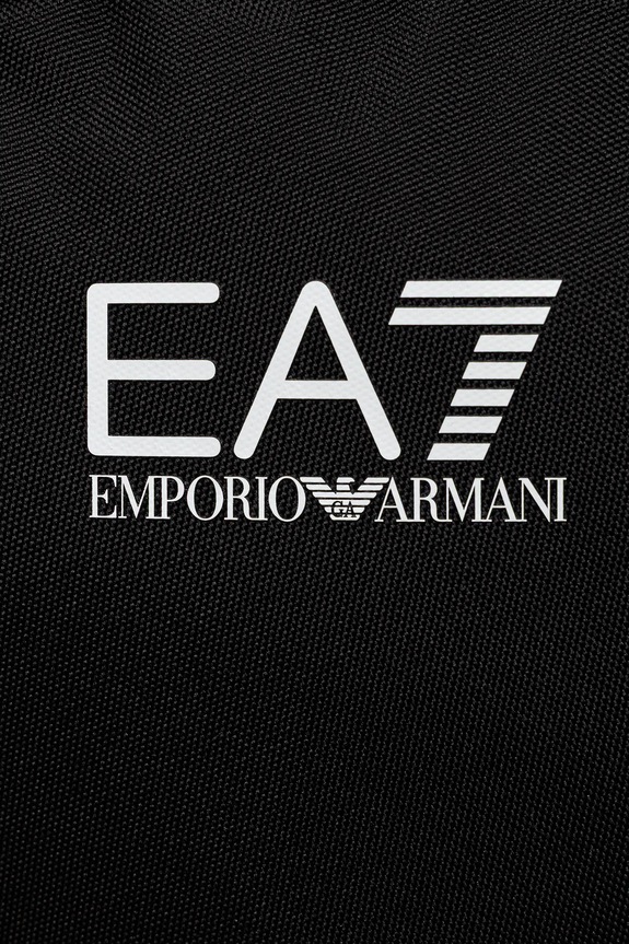 Рюкзак EA7 Emporio Armani чёрный AF19722.7X000390