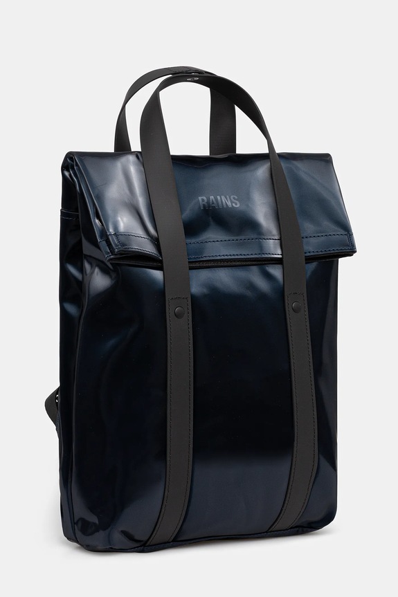 Rains rucsac 12780 2 Way Tote Backpack Mini 12780 bleumarin SS26