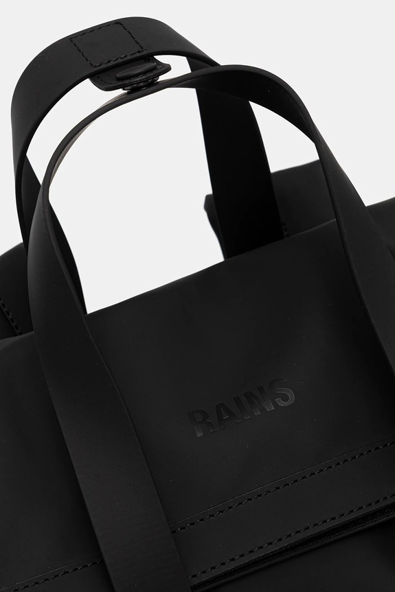 Rains rucsac 12780 2 Way Tote Backpack Mini negru 12780