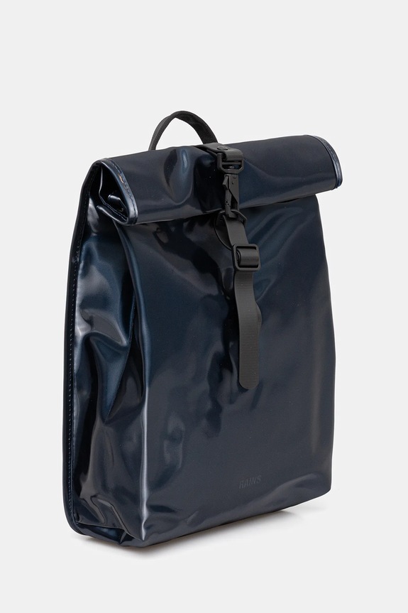 Rains hátizsák 13330 Rolltop Rucksack Mini 13330. sötétkék AW25